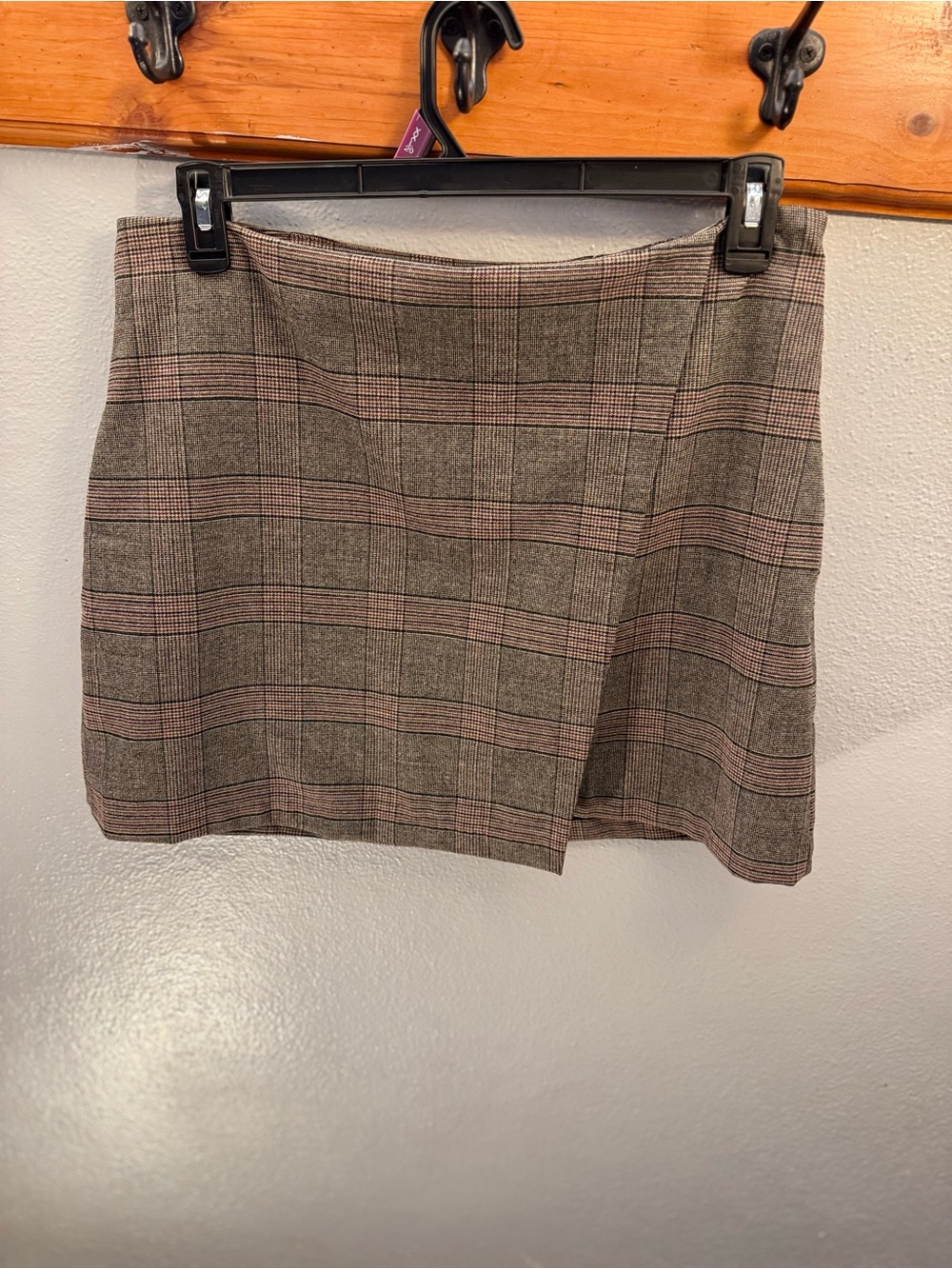 Plaid Mini Skirt fall NWT